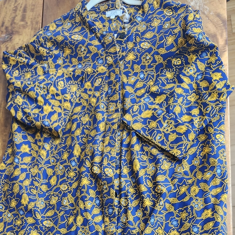 Zuri Elegant Floral Print Dress